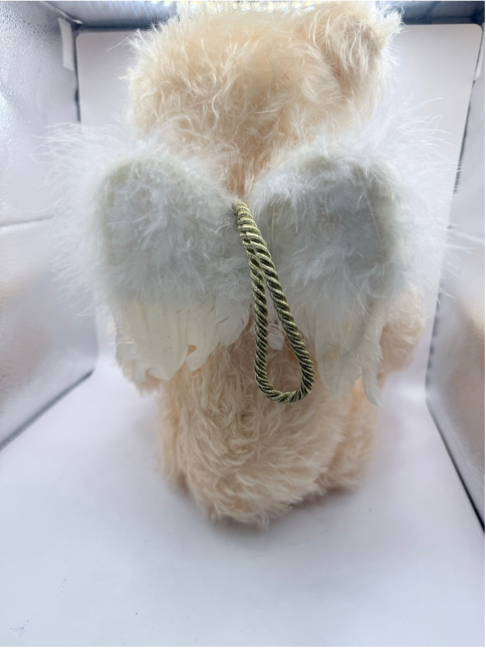 Large Angel Teddy Bear Mohair 18”+ Stuffed Animal - Picture 3 of 14